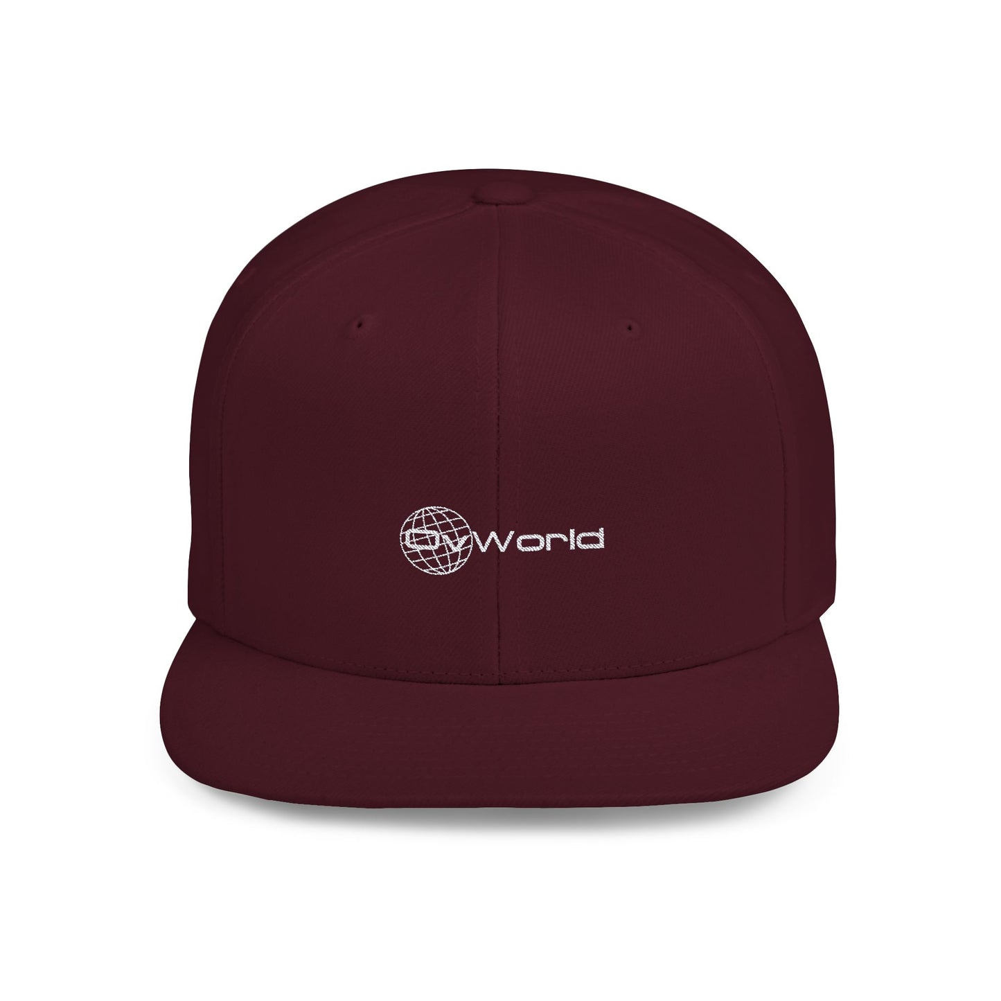 OvWorld Flat Bill Snapback Hat