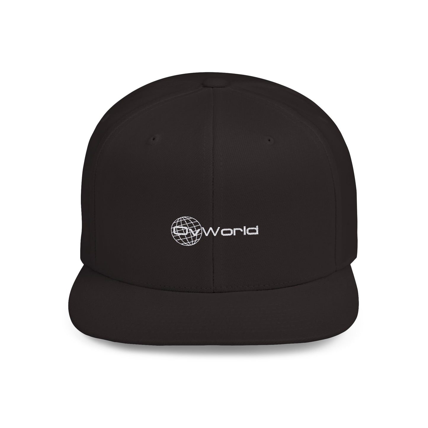 OvWorld Flat Bill Snapback Hat