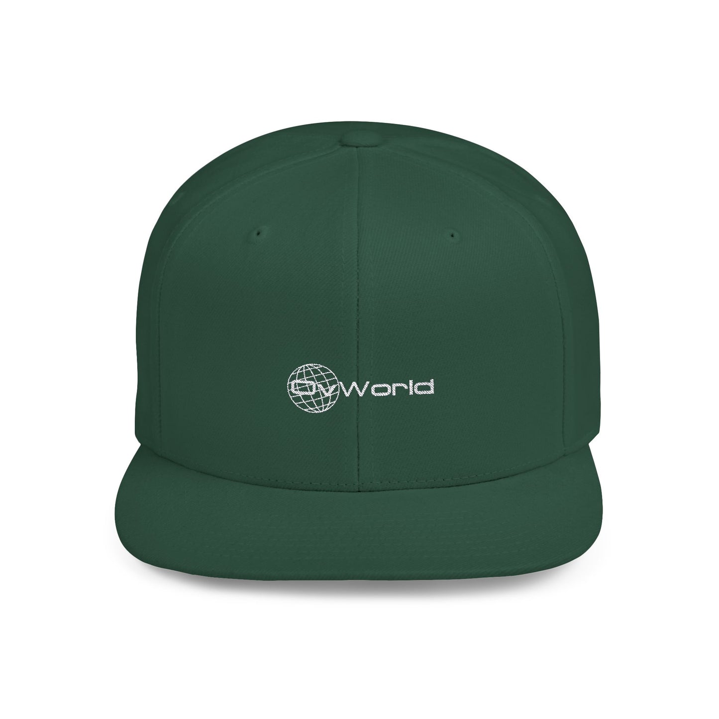 OvWorld Flat Bill Snapback Hat