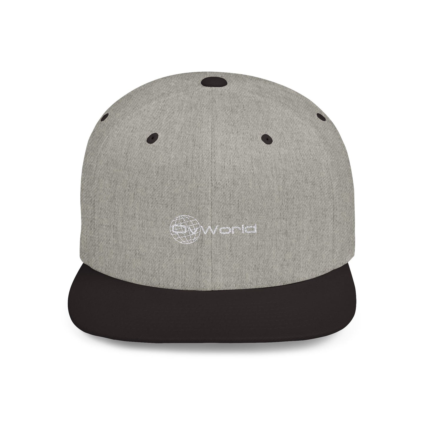 OvWorld Flat Bill Snapback Hat