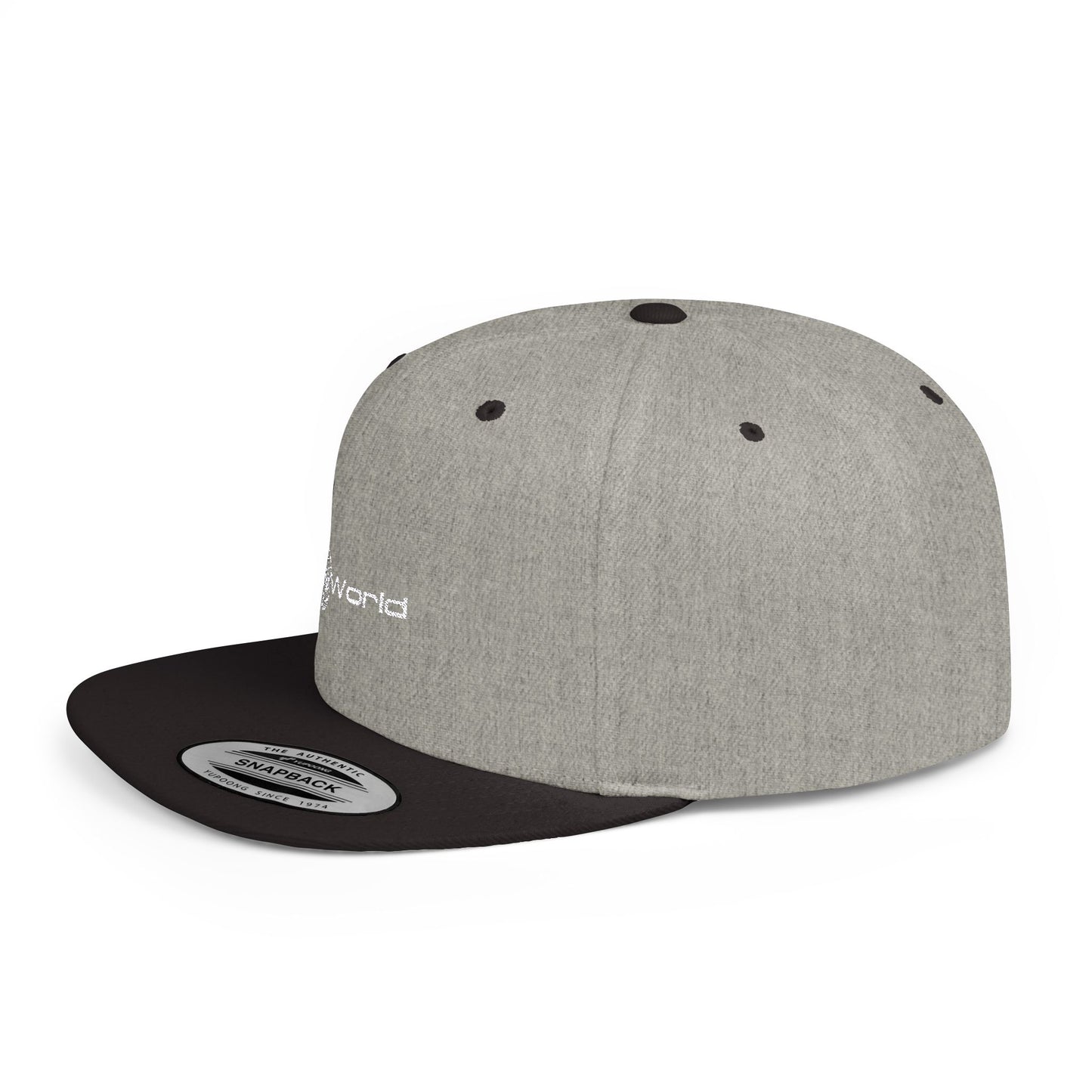 OvWorld Flat Bill Snapback Hat