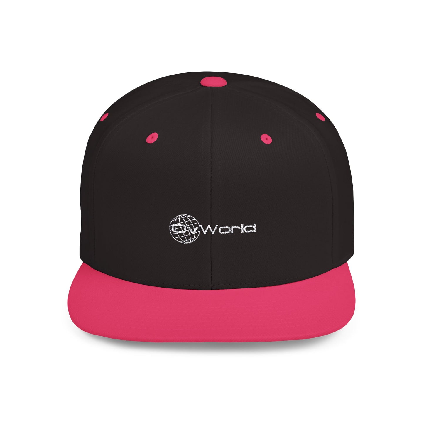 OvWorld Flat Bill Snapback Hat